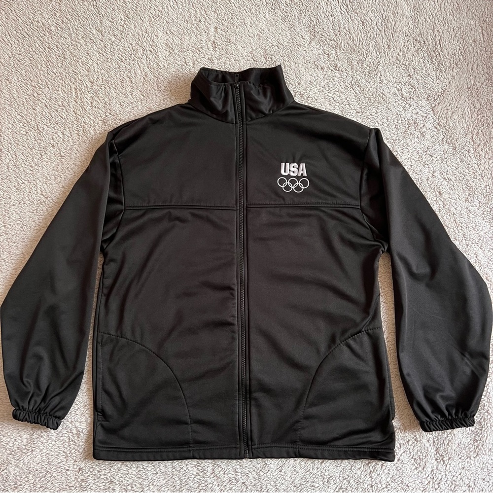 United States Olympic Committee black jacket